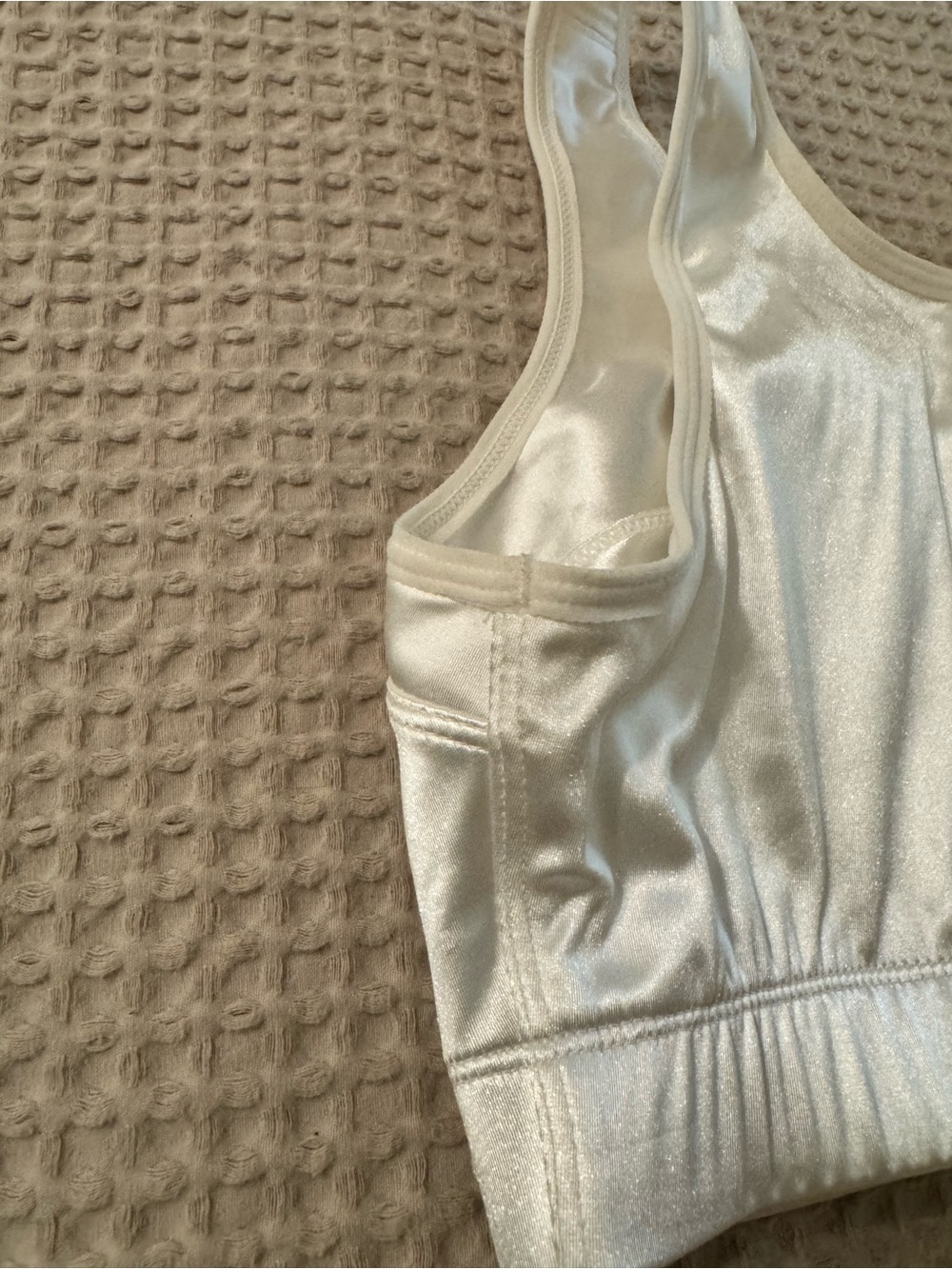 Enell High Impact Sports Bra White Size 0 Extra Support EUC - Picture 10 of 11